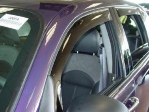 Chrysler PT Cruiser 2001-2010 - Дефлекторы окон (ветровики), передние, темные. (WeatherTech) фото, цена