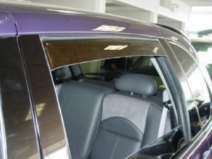Chrysler PT Cruiser 2001-2010 - Дефлекторы окон (ветровики), задние, темные. (WeatherTech) фото, цена