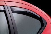 Dodge Charger 2011-2014 - Дефлекторы окон (ветровики), задние, темные. (WeatherTech) фото, цена