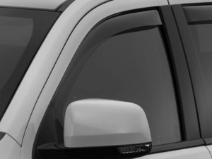 Dodge Durango 2011-2014 - Дефлекторы окон (ветровики), передние, темные. (WeatherTech) фото, цена