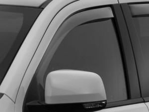 Dodge Durango 2011-2014 - Дефлекторы окон (ветровики), передние, светлые. (WeatherTech) фото, цена