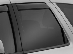 Dodge Durango 2011-2014 - Дефлекторы окон (ветровики), задние, темные. (WeatherTech) фото, цена