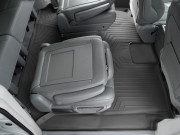 Dodge Grand Caravan 2011-2024 - Коврики резиновые с бортиком, задние, черные. (WeatherTech) фото, цена