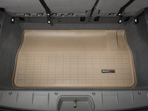 Dodge Grand Caravan 2005-2014 - Коврик резиновый в багажник, бежевый. (WeatherTech) фото, цена