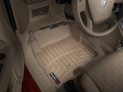 Dodge Caliber 2007-2012 - Коврики резиновые с бортиком, передние, бежевые. (WeatherTech) фото, цена