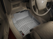 Dodge Caliber 2007-2012 - Коврики резиновые с бортиком, передние, серые. (WeatherTech) фото, цена