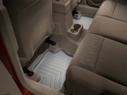 Dodge Caliber 2007-2012 - Коврики резиновые с бортиком, задние, серые. (WeatherTech) фото, цена