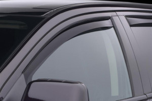 Ford Edge 2007-2014 - Дефлекторы окон (ветровики), передние, темные. (WeatherTech)                                фото, цена