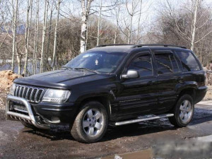 Jeep Grand Cherokee 1996-2001 - Дефлекторы окон (ветровики)   AVS фото, цена