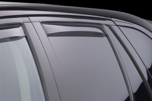 Ford Edge 2007-2014 - Дефлекторы окон (ветровики), задние, светлые. (WeatherTech) фото, цена