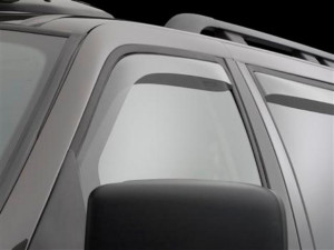 Ford Explorer 2011-2014 - Дефлекторы окон (ветровики), передние, светлые. (WeatherTech) фото, цена
