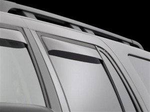 Ford Explorer 2011-2014 - Дефлекторы окон (ветровики), задние, темные. (WeatherTech) фото, цена
