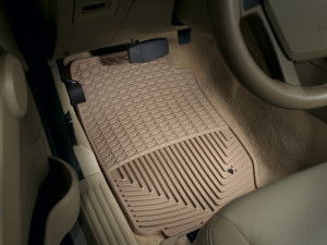 Ford Explorer 2004-2024 - Коврики резиновые, передние, бежевые. (WeatherTech) фото, цена