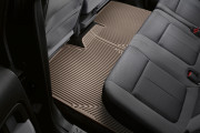 Ford F150 2009-2024 - Коврики резиновые, задние, бежевые. (WeatherTech) фото, цена