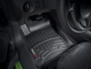 Ford Fiesta 2013-2019 - Коврики резиновые с бортиком, передние, черные. (WeatherTech) фото, цена