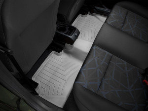 Ford Fiesta 2013-2019 - Коврики резиновые с бортиком, задние, серые. (WeatherTech) фото, цена