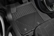 Ford Fiesta 2013-2019 - Коврики резиновые, передние, черные. (WeatherTech) фото, цена