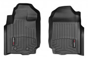 Ford Ranger 2012-2024 - Коврики резиновые с бортиком, передние, черные. (WeatherTech) фото, цена