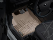 Ford Transit Connect 2009-2013 - Коврики резиновые с бортиком, передние, бежевые. (WeatherTech) фото, цена