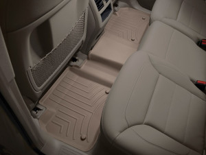 Mercedes-Benz ML 2012-2016 - Коврики резиновые с бортиком, задние, бежевые. (WeatherTech) фото, цена