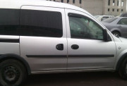 Opel Combo 2001-2011 - Дефлекторы окон (ветровики), комлект. (Cobra Tuning) фото, цена