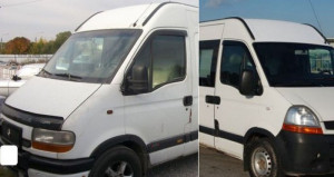 Renault Master 1998-2003 - Дефлекторы окон (ветровики), комлект 2шт. (Cobra Tuning) фото, цена