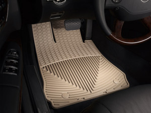 Mercedes-Benz S 2007-2013 - Коврики резиновые, передние, бежевые. (WeatherTech) фото, цена