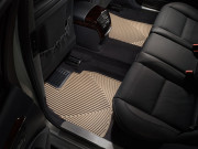 Mercedes-Benz S 2007-2013 - Коврики резиновые, задние, бежевые. (WeatherTech) фото, цена