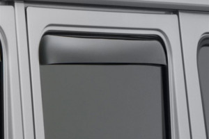 Mercedes-Benz G 1992-2015 - Дефлекторы окон (ветровики), задние, темные. (WeatherTech) фото, цена