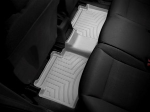 Mercedes-Benz A  2005-2012 - Коврики резиновые с бортиком, задние, серые. (WeatherTech) фото, цена