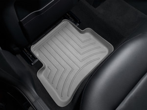 Mercedes-Benz E 2010-2014 - Коврики резиновые с бортиком, задние, серые. (WeatherTech) фото, цена