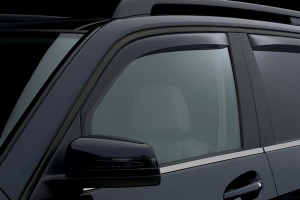 Mercedes-Benz GLK 2009-2014 - Дефлекторы окон (ветровики), передние, темные. (WeatherTech) фото, цена