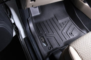 Volkswagen Amarok 2010-2014 - Коврики резиновые с бортиком, передние, черные. (MAXliner) фото, цена