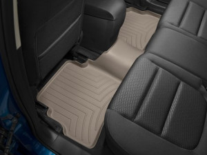 Mazda CX-5 2012-2022 - Коврики резиновые с бортиком, задние, бежевые. (WeatherTech) фото, цена