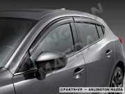 Mazda CX-5 2012-2014 - Дефлекторы окон (ветровики), комлект 4 шт. (Mazda) фото, цена