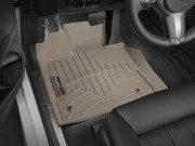 BMW X5 2014-2018 - Коврики резиновые с бортиком, передние, бежевые. (WeatherTech) фото, цена