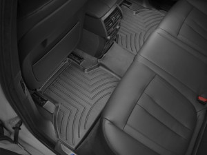 BMW X5 2014-2018 - Коврики резиновые с бортиком, задние, черные. (WeatherTech) фото, цена
