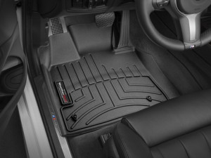 BMW X5 2014-2018 - Коврики резиновые с бортиком, передние, черные. (WeatherTech) фото, цена