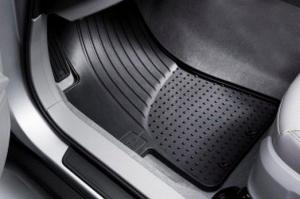 Subaru Legacy 2009-2014 - Коврики резиновые, черные, комплект 4 штуки. (Subaru) фото, цена