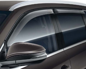 Toyota Highlander 2014-2015 - Дефлекторы окон (ветровики), темные,  комлект (EGR) фото, цена