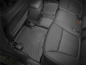 Kia Sorento 2014-2015 - Коврики резиновые с бортиком, задние, черные (WeatherTech) фото, цена