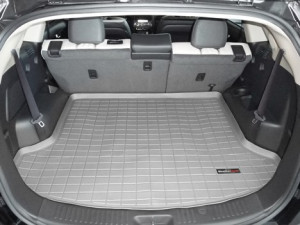 Kia Sorento 2014-2015 - Коврик резиновый в багажник, 7 мест, серый (WeatherTech) фото, цена