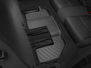 Fiat  Freemont 2011-2015 - Коврики резиновые с бортиком, задние, 3 ряд сидений, черные. (Weathertech) фото, цена
