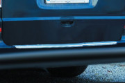 Mercedes-Benz Vito/Viano 2004-2013 - Хромированная накладка на задний бампер (OMSA) фото, цена