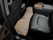 Infiniti QX56 2011-2013 - Коврики резиновые с бортиком, задние, бежевые (WeatherTech) фото, цена