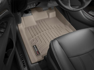 Infiniti QX60 2013-2014 - Коврики резиновые с бортиком, передние, бежевые (WeatherTech) фото, цена