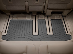 Infiniti QX60 2013-2014 - Коврики резиновые с бортиком, задние, 3 ряд, черные (WeatherTech) фото, цена