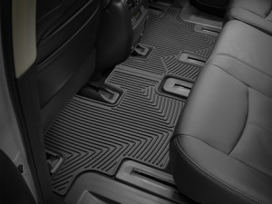 Infiniti QX60 2013-2016 - Коврики резиновые, задние, 2 ряд, черные (WeatherTech) фото, цена