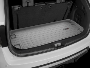 Infiniti JX35 2012-2013 - Коврик резиновый в багажник, 7 мест, серый (WeatherTech) фото, цена