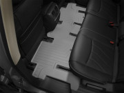 Nissan Pathfinder 2013-2014 - Коврики резиновые с бортиком, задние, 2 ряд, серые (WeatherTech) фото, цена